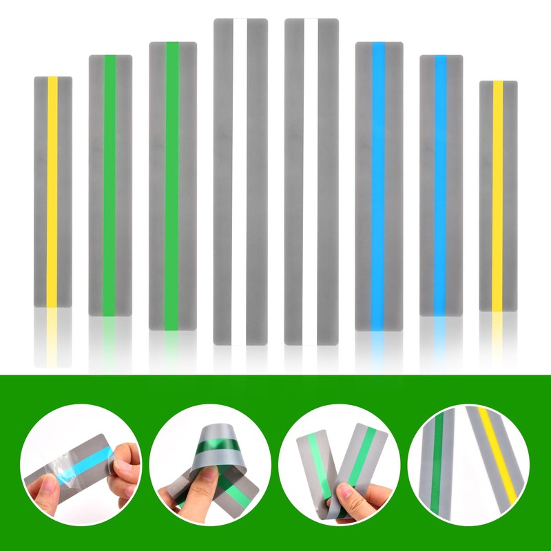 Pack of 16 Guided Reading Strips Reading Rulers Reading Strips