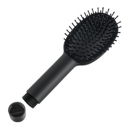 Stash Can Hairbrush Flask, Black Secret Compartment Hairbrush, Beach Safe for Valuables, Multi-Purpose Hidden Storage