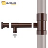 KADAX Rain Collector 80 mm, Rainwater Collector for Downpipe, Rain