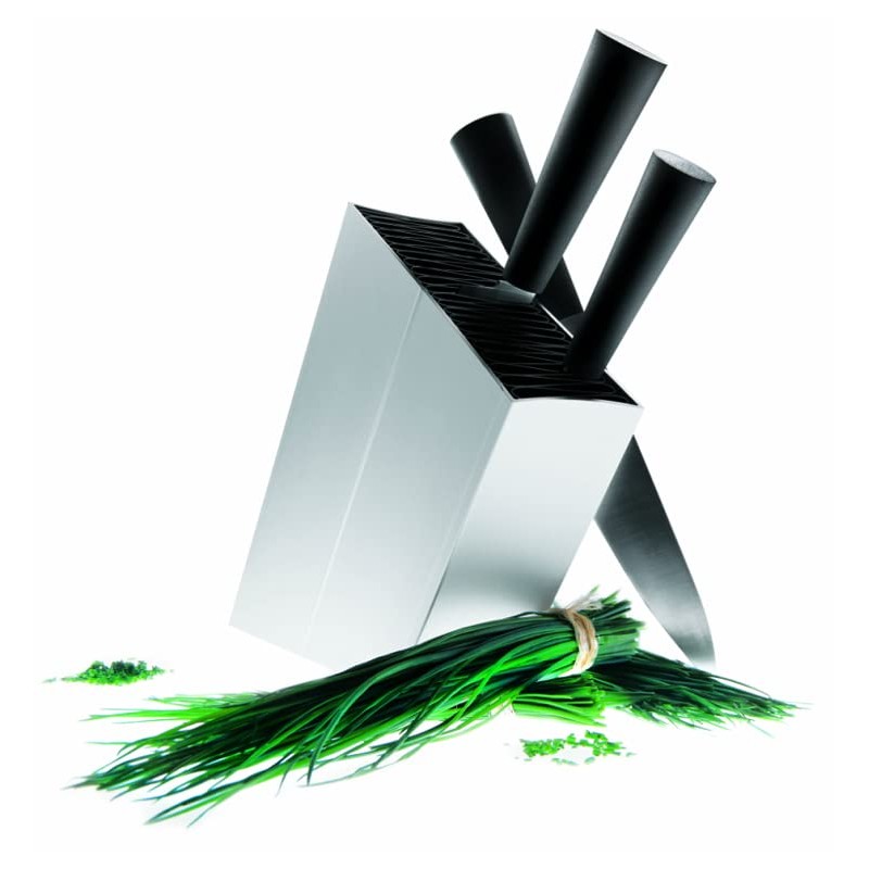 EVA SOLO | Angled Aluminum Knife Stand | Holds up