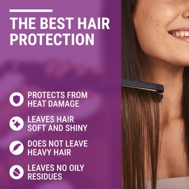 NEATLY Leave-In Keratin Heat Protectant Spray for Hair for Dry, Damaged, Frizzy Hair - Nourishing Formula, Frizz Control, Humidity Shield - No Parabens, Sulfates or Phthalates, 8.5 Oz