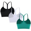OBICUM Women's Y-Back Sports Bra - Light Support Yoga Bra