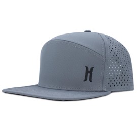 HatKings Performance Trucker Snapback Hat – Water & Sweat Resistant, Lightweight Moisture-Wicking Cap Slate Gray