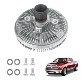22059 Fan Clutch Electronic Radiator Cooling Fan Clutch Compatible with 2011-2020 Ram 1500, 2011-2019 2500, 2011-2018 3500, 4000, 1500 Classic & Dodge Ram 1500/2500/3500 Pickup, Ram 4000
