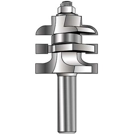 MLCS Stacked Rail and Stile Router Bit - Round Over Profile