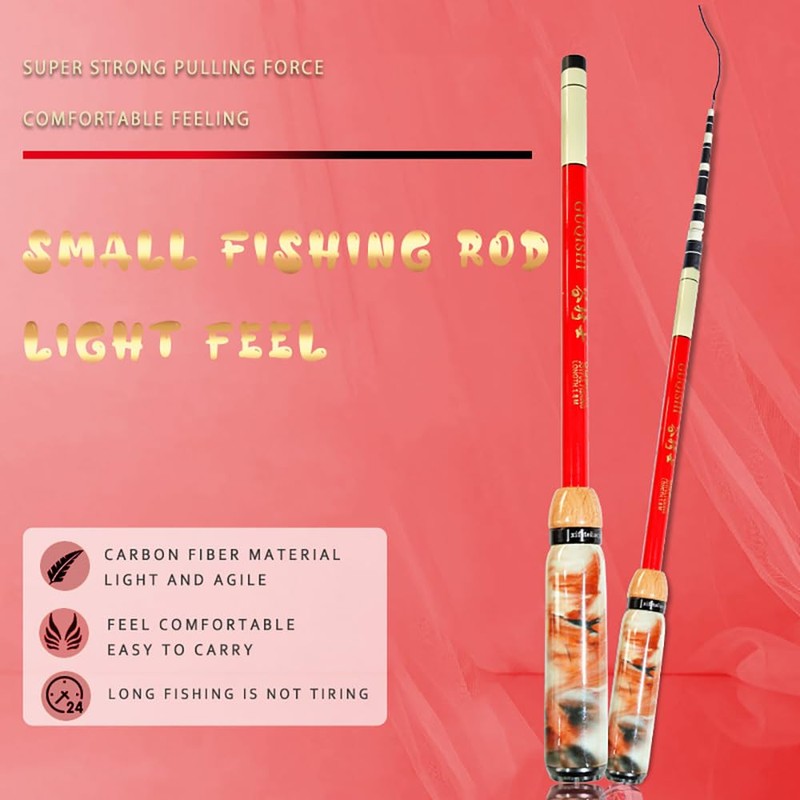 KHEALING のべ竿 延べ竿 振出 竿 軽量 超軽量仕様 小物万能竿 ノベルドミニマム 全長1.2m/