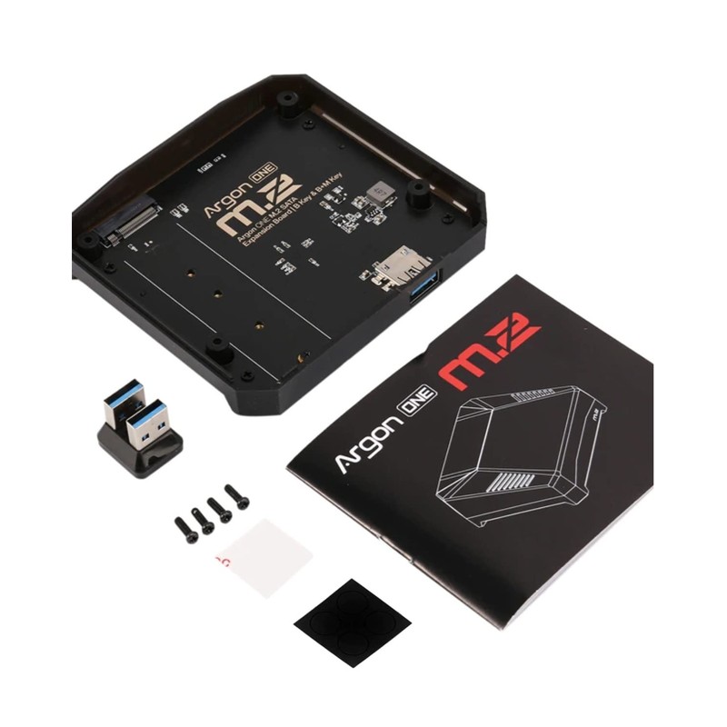 Argon One M.2 SATA - Placa de expansión para Raspberry
