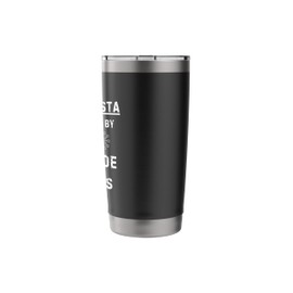 Fashionista Joke - Powered By AI - Artificial Intelligence Stainless Steel Insulated Tumbler