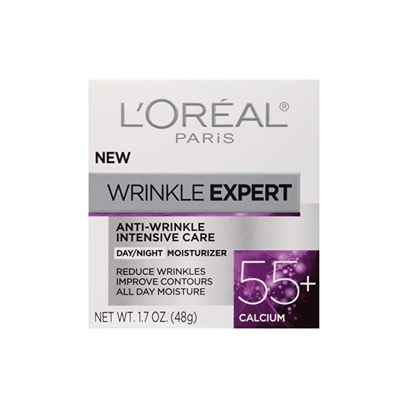 L'Oreal Paris Wrinkle Expert 55+ Anti-Wrinkle Smoothing Calcium Face Moisturizer