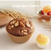 500pcs Natural Cupcake Liners,Muffin Linner, Oil Resistant, high Temperature Resistant,