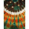 India Arts Bandini Tie Dye Round Cotton Tablecloth 72" Multi