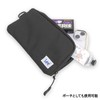 Finplus 0520650 Lee Long Wallet, L-Shaped Zipper, Cordura, Recycled, Bill