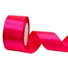 JESEP YONG Hot Pink Satin Ribbon Rolls 2 inch Wide