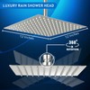Voolan Rain Shower Head - High Flow Large Rainfall Shower