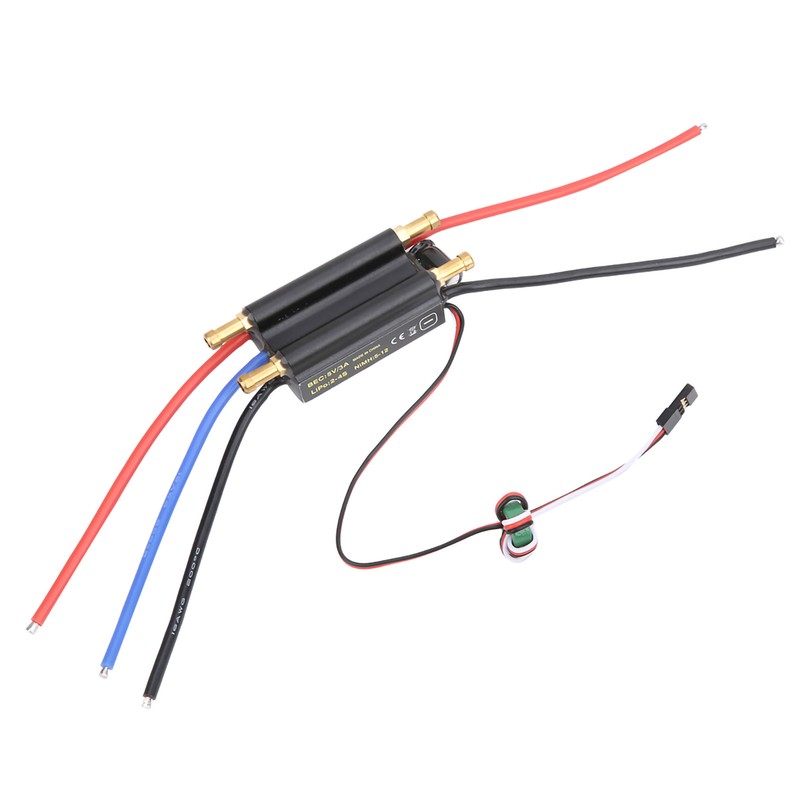 30A RC Boat Waterproof Brushless ESC Electric Speed Controller Accessory