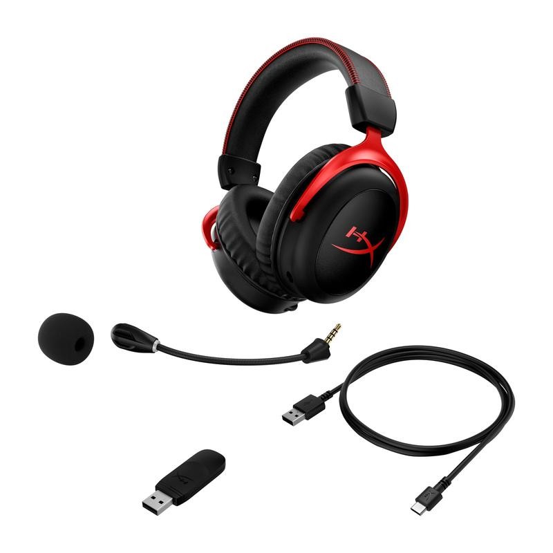 HyperX Cloud II Wireless - Gaming Headset Aluminum Audio Headphone