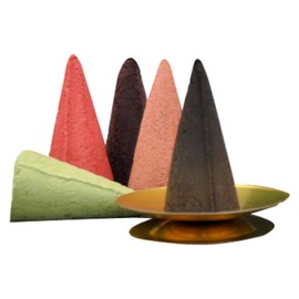 Knox Incense Cones XXL Christmas Giants, Twat Giants, Includes Glow Bowl, Made in Germany, Pack of 2