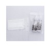 Japack’s Zipper Plastic Bags, FG-4 Transparent, Length 6.7 x Width