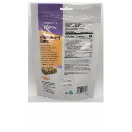 Dulzura Flax Seed Bars Healthy Snacks 4.20 Oz