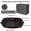 MOSTFUN Bag Organiser for Longchamp, Felt Handbags Organiser with Multiple