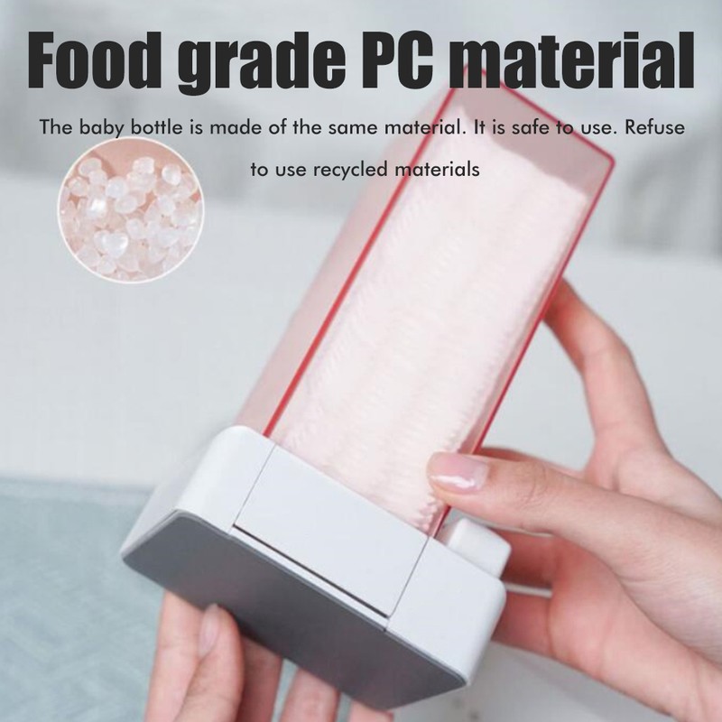 Automatic Cotton Pad Dispenser Press Out Makeup Cotton Holder Dispenser