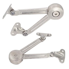 Tuggui Lid Support Hinge Lift Up Stay Buffer Damper Soft Close for Kitchen Cabinet Doors Cupboard 2 Pieces