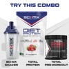SCI-MX Protein Shaker Bottle for Protein Shakes - 100% Leak
