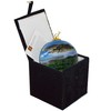 Art Studio Company Hand Painted Glass Christmas Ornament - Beach