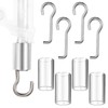 Ninehaoou 4 Set Wand Wire and Sleeve Collar for Horizontal