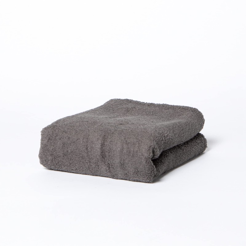 Sodateru Towel "feel" Bath Towel, Color: Charcoal (Gray Hue)