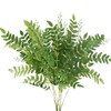 AILANDA 2 Bundles Artificial Greenery Stems Faux Shrub Bushes Silk