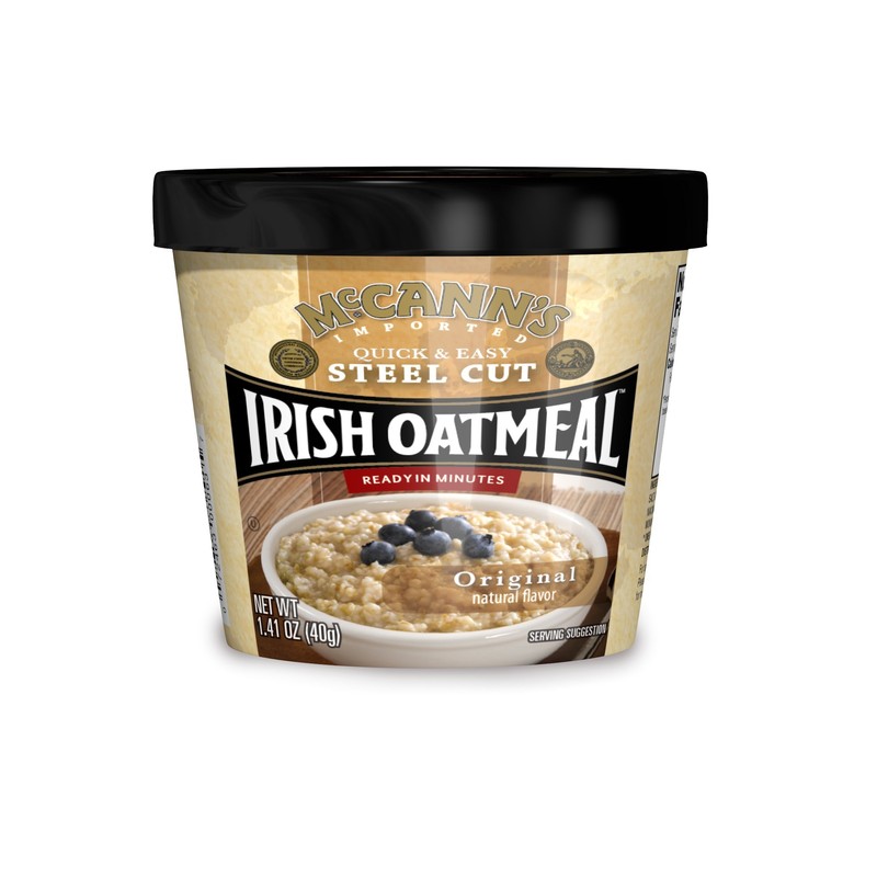 McCann's Irish Oatmeal Instant Oatmeal Cup, Original, 1.4 Ounce (Pack