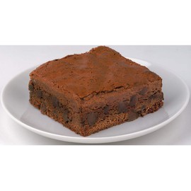 Davids Sliced Cookies Chocolate Chip Brownie, 4 Ounce -- 48 per case.