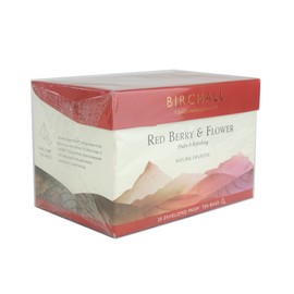 Birchall - Red Berry & Flower Enveloped Prism Tea Bags - 80g (Case of 6)