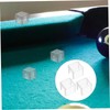 VICASKY 3pcs Billiard Chalk Holder Acrylic Storage Box for Pool