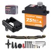 HobbyPark Waterproof for TRX4M Servo with Servo Mount Bracket and