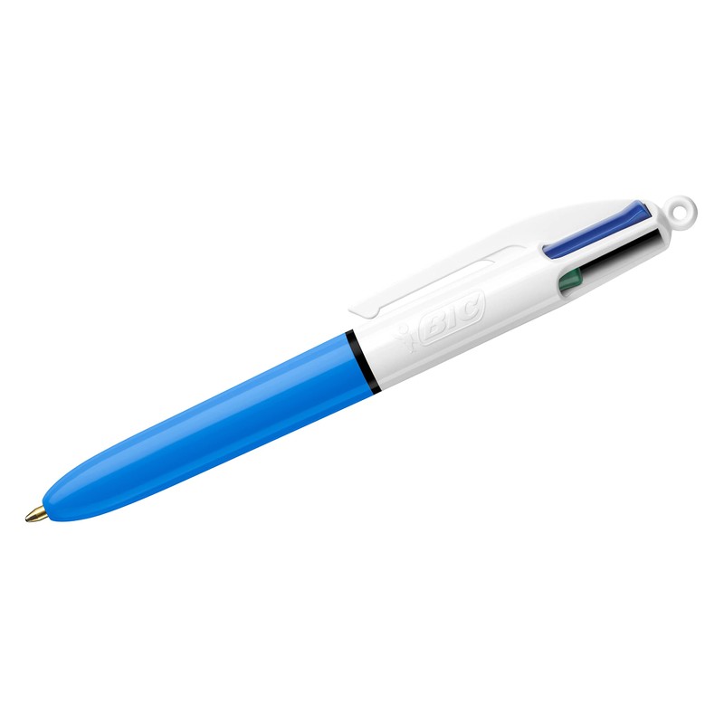 BIC 4 Colours Mini Ballpoint Pen 1 Pack, Classic