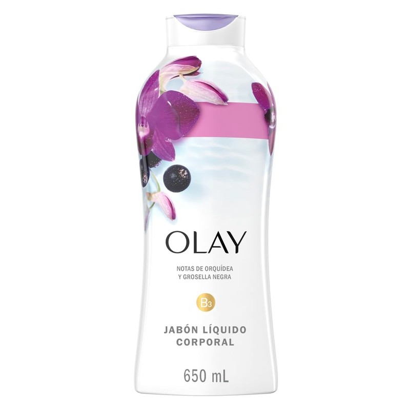 OLAY, Gel Lquido Corporal, Ultra Hidratante con Vitamina B3, Notas