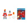 Jada Toys Mega Man Fire Man 4.5 Inch Collectible Figure