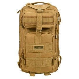 Seibertron Falcon Water Repellent Hiking Camping Backpack Compact Pack Summit Bag (Khaki 27L)