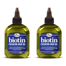 Aceite Capilar Difeel Premium Biotin 210 Ml (paquete De 2) P