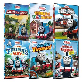 Tales On The Rails / Thomas and the Toy Workshop / Engines to the Rescue / The Thomas Way / Go Go Thomas / Calling All Engines (6-Pack)
