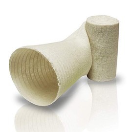 RE-GEN Tubular Compression Fit Elasticated Support Bandage Dressng - Size F (10cm) for Limb Circumference 28-36cm - 1m Length