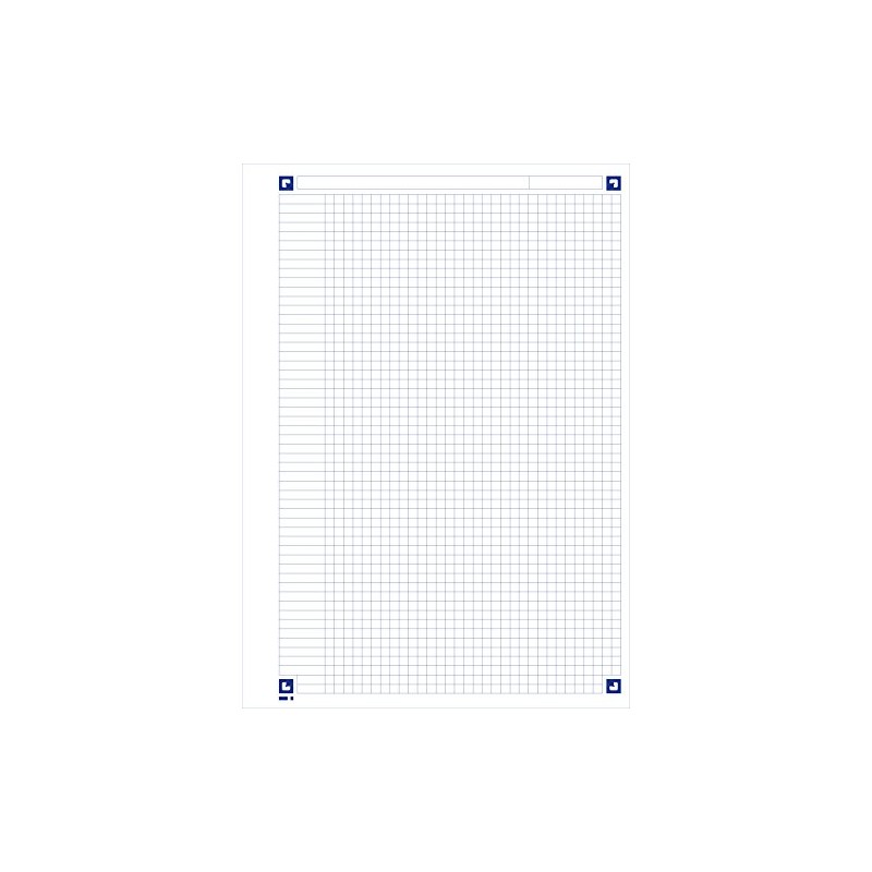 Oxford Student College Notepad "ORGANISERBOOK", A4+, Squared Pack of 1