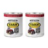 Rust-Oleum 280109-2PK Farm & Implement Enamel Paint, Quart, International Harvester