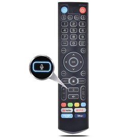 for vSeeBox V3 Pro Replacement Backlit Voice Remote Control,Compatible with vSeeBox V6 Plus/Max V5 Pro V3 Plus/V3/V2/V1 Max/Elite Ultra