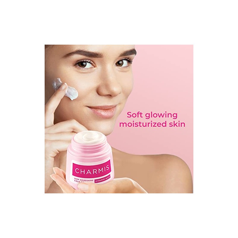 Crema fría hidratante Charmis de 175 ml con vitamina A,