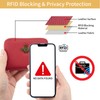 QIUTIMIY Card Holder Credit Card Holder Slim Wallet Mini Wallet,
