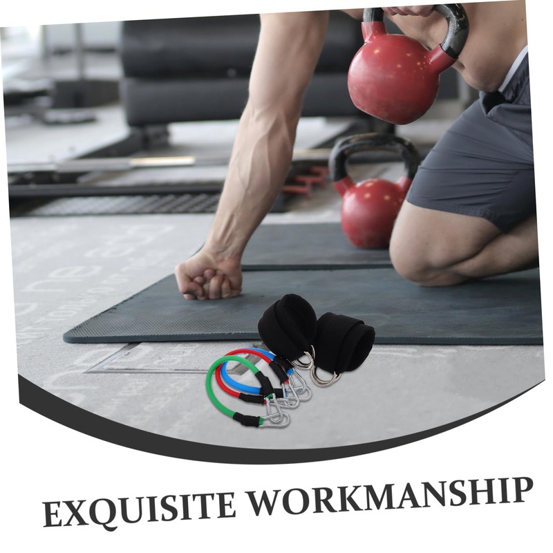WHAMVOX Cable Machine Ankle Bands Kickback for Strength Building Adjustable