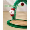 Happi N Pets Christmas Cat Toys, Cat Arch Self Groomer,